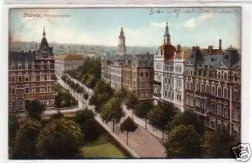 34426 Ak Döbeln Königstrasse 1908