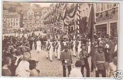 29168 Foto Ak Heimatfest Colditz Festumzug 1926