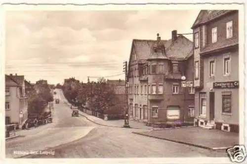 27413 Ak Mühlau Bez. Leipzig Conditorei Gasthof 1942