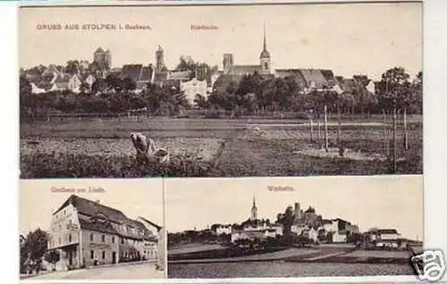 28051 Mehrbild Ak Gruß aus Stolpen in Sachsen um 1910