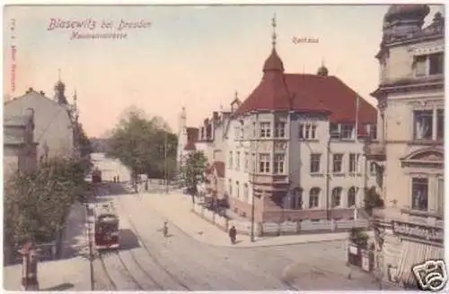 24794 Ak Blasewitz bei Dresden Naumannstraße 1910