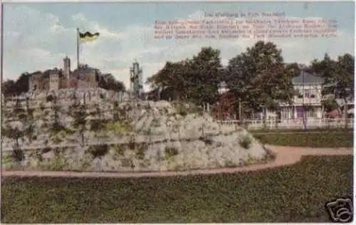 17768 Ak Die Wartburg in Park Meusdorf 1911