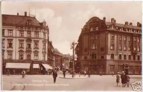 17774 Ak Zwickau in Sachsen Georgenplatz 1935