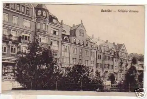 19015 Ak Sebnitz Schillerstrasse 1929