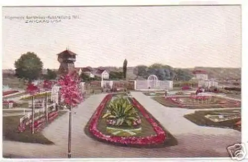 19009 Ak Zwickau allgem. Gartenbauausstellung 1911