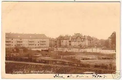 17047 Foto Ak Leipzig Münchner Strasse 1939