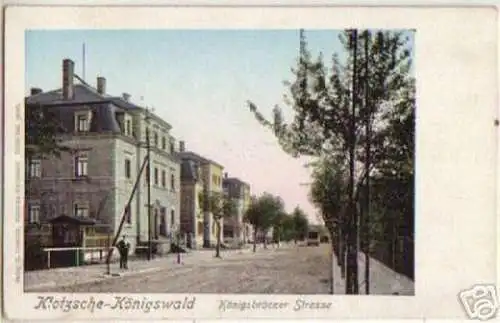 15324 Ak Klotzsche Königswald Königsbrücker Straße 1900