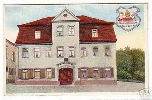 15910 Ak Werdau Heimatmuseum 1916