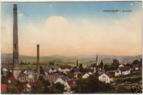 14722 AK Olbersdorf in Sachsen -Gesamtansicht 1912