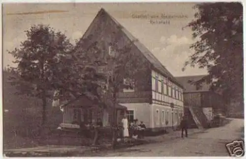 13063 Ak Rehefeld Gasthof von Biedermann 1918