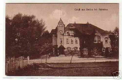 13282 Ak Gruß aus Borlas bei Rabenau Gasthof um 1925