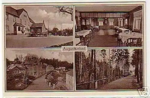 10429 Mehrbild Ak Augustusbad Knorpelschänke um 1920