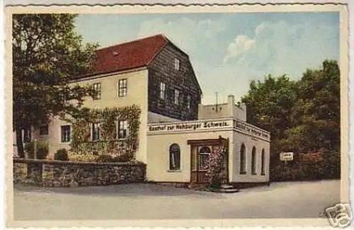 00433 Ak Gasthof zur Hohburger Schweiz um 1940