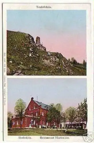 01243 Ak Teufelstein Rothstein Restaurant Hartmann 1914