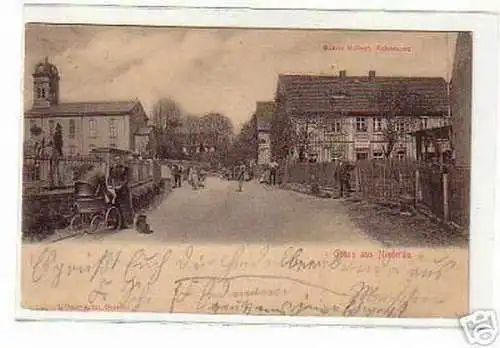 schöne Ak Gruss aus Niederau Müllers Weinstuben 1905