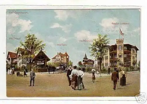 schöne Ak Bad Oppelsdorf Pension Lindenhof 1905