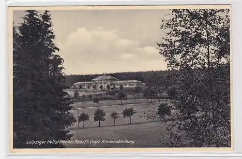 88836 AK Leipziger Heilstätt bei Adorf im Vogtland- Fliegeraufnahme 1937