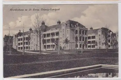 88259 AK Krankenhaus zu St. Georg, Leipzig Eutritzsch um 1910