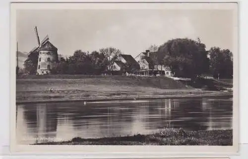 87489 Ak Gohliser Windmühle 1935