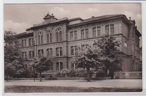 85950 Ak Markranstädt Kreis Leipzig Oberschule 1962