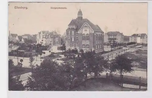 77228 Ak Eilenburg Südpromenade 1914