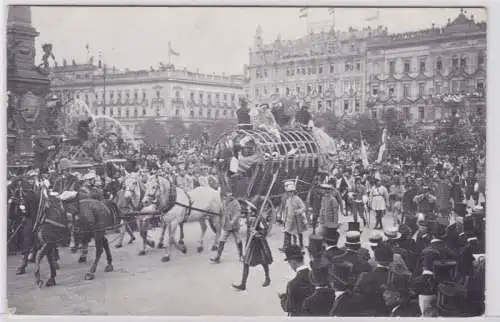 77612 Ak Historischer Festzug zur Universitäts Jubelfeier in Leipzig 1909, Nr.11