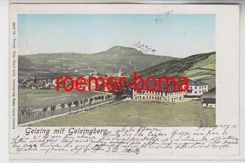 78378 Ak Geising mit Geisingberg 1902