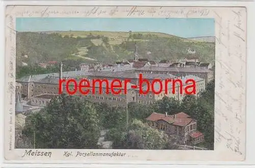 73556 Ak Meissen königliche Porzellanmanufaktur 1903