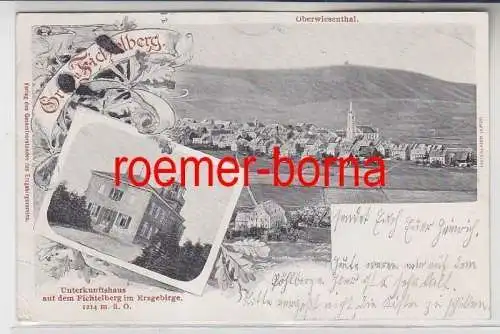 71967 Mehrbild Ak Gruß vom Fichtelberg Oberwisenthal 1902