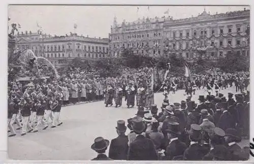 69700 Ak Historischer Festzug zur Universitäts Jubelfeier in Leipzig 1909, Nr.4