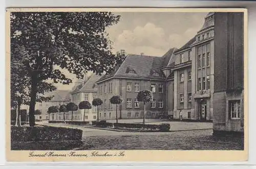 70555 Feldpost Ak Glauchau in Sachsen General Hammer Kaserne 1940