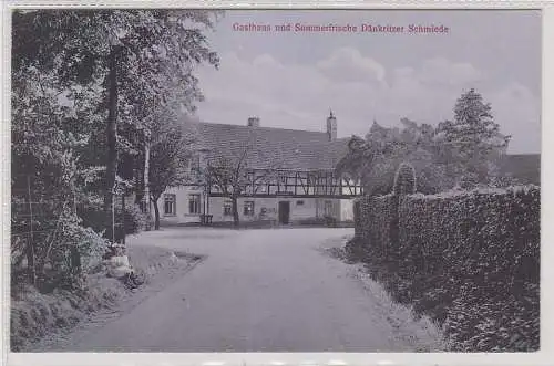 68402 Ak Gasthaus und Sommerfrische Dänkritzer Schmiede 1916