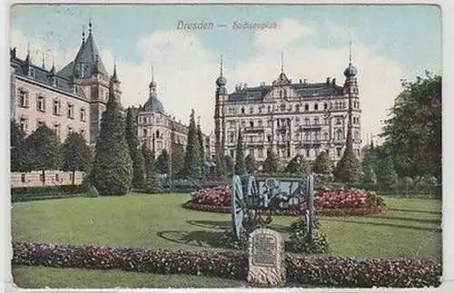 59879 Ak Dresden Sachsenplatz 1913