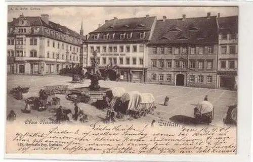 59960 Ak Zittau obere Neustadt Gasthaus Sächsischer Hof 1901