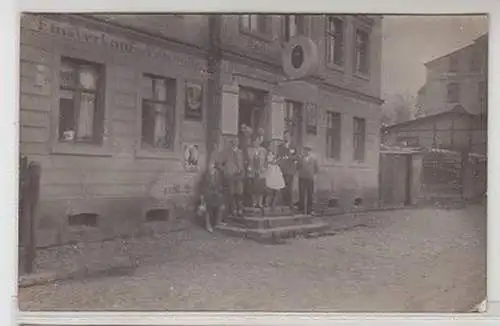 60201 Foto Ak Restaurant von Otto Eismann in Sachsen um 1920