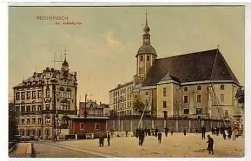 39603 Ak Reichenbach am Altstadtplatz 1910