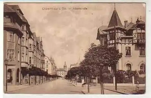 39523 Ak Olbernhau in Sachsen Albertstraße 1916