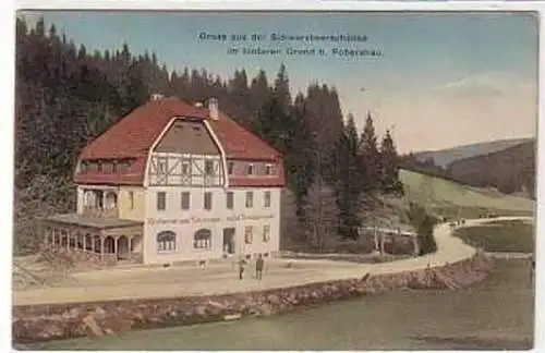 39526 Ak Gruß aus der Schwarzbeerschänke um 1910