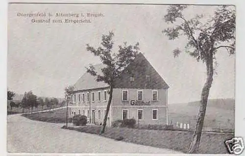 35281 Ak Georgenfeld bei Altenberg Gasthof um 1902