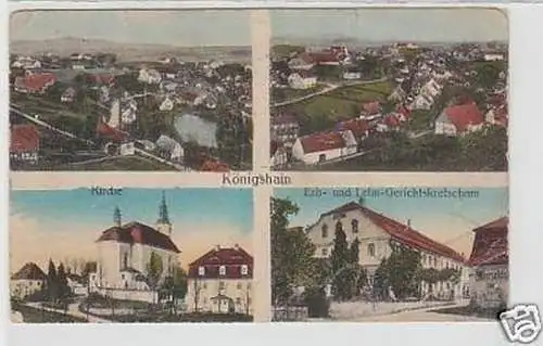 34898 Mehrbild Ak Königshain Gasthof um 1910