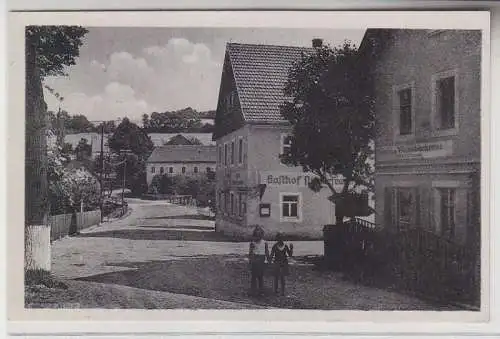 31412 Ak Gasthof Niederfauendorf Kreis Dippoldiswalde 1956