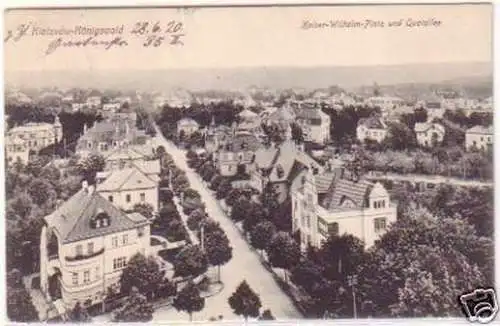 25316 Ak Klotzsche Königswald Querallee 1920