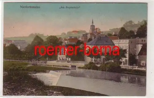 20405 Ak Niederhasslau 'Am Bogenstein' um 1910