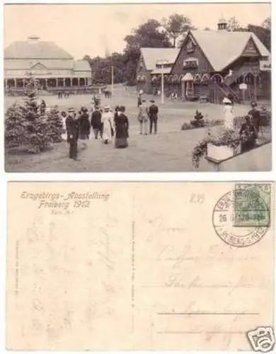 18676 Ak Erzgebirgs Ausstellung Freiberg 1912