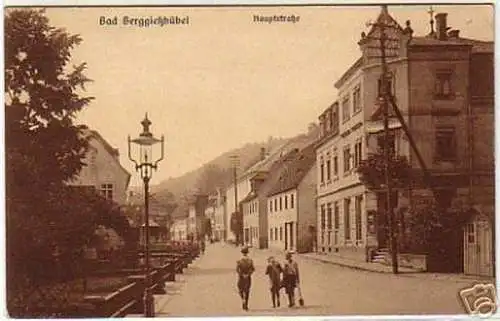 16444 Ak Bad Berggießhübel Hauptstrasse 1929