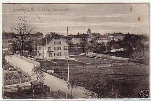 15057 Feldpost Ak Arnsdorf Königl. Landesanstalt 1916