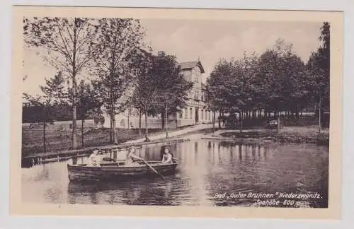 15189 Ak Niederzwönitz im Erzgebirge Bad 'Guter Brunnen' um 1940