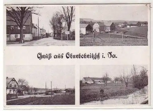 06881 Mehrbild Ak Gruß aus Oberbobritzsch in Sachsen 1943