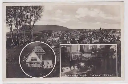 98460 Mehrbild Ak Annaberg im Erzgebirge Frohnauer Hammer 1930