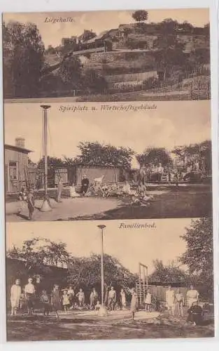 92348 Mehrbild AK Luftbad und Gartenanlagen im Spaargebirge um 1930